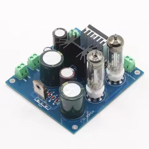 Assembled Filament Filter 6Z4 Tube Power Supply Board DC100V-DC380V +DC6.3V /12.6V For Tube Phono/ P