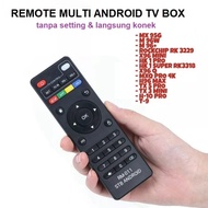 Remot/Remote untuk X96 X96mini X96W Android TV Box Smart IR Remote Kontrol Tanpa Setting