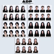 KPOP ADP 1 Inch Photocard ID Photo Identity Card Photocards School HD Collective Cards Certificate P