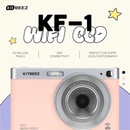 KiTBEEZ KF-1 Camera✨Upgrade WiFi CCD Camera 50MP 16X Zoom Retro Camera AF Autofocus Anti-Shake Porta