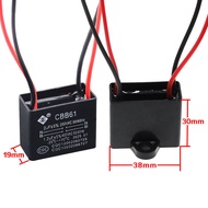 Suitable for Midea Electric Fan Capacitor CBB61 Rotating Page Fan Bedside Fan Lucky Fan Four-Wire Ca