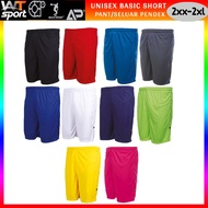 ARORA SPORTS UNISEX BASIC SHORT PANT/SELUAR PENDEK QUICK DRY