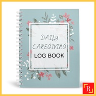 Caregiving Log Book/Elder Care Checklist For Caregivers 2 - (A5 | 120pages) - Daily Task, Housekeepi