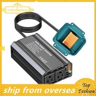 [TopFashion] For  Li-Ion Battery Compatible 300W Car Power Inverter Outdoor Inverter Type-C PD65W US