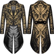 New Medieval Men's Dress Steampunk Tuxedo Gothic Court Dress