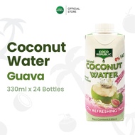 Coco Republic Coconut Water - Guava (330ml x 24 Bottles)