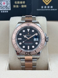 二手 USED  ROLEX 勞力士 YACHT-MASTER 126621 黑色 2024年10月 齊格 全套 FULL SET