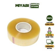 Băng keo đục  trong đóng hàng 1kg lõi 7mm - băng dính 1kg gói hàng giá rẻ - Miyabi Store
