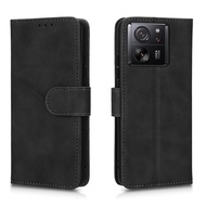 Vỏ lật bằng da Thẻ Ví vỏ giá sách capa cho Xiaomi 13 t Pro Trường hợp với có dây đeo cổ tay xiaomi13