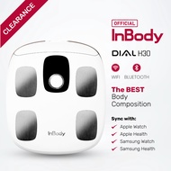 Official Distributor - InBody Dial H30 Smart Body Composition Scale, Digital Weight, Body Fat, BMI