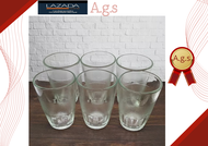 gelas kopi - gelas bening kaca - gelas cantik murah - gelas beling es teh manis - Gelas kopi 1 lusin