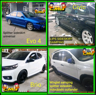 splitter Side skirts samping camry. sideskirts camry . bumper camry bodykit samping toyota camry. si