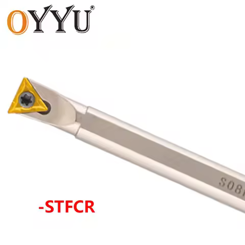 OYYU White Nickel Coated S10K-STFCR09 S08K S12M S14N S16Q S20R STFCR09 STFCR11 STFCR16 Internal Turn