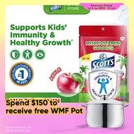 SCOTT'S Multivitamin Gummies for Kids, Vitamin A, B6, C, D & Zinc, For Healthy Growth, Bone, Eye & I