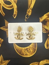 90%New二手Chanel clip earrings耳夾式耳環