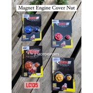 KOZI Magnet Engine Cover Nut【LC135】Orange/Red/Blue/Gold