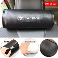 Toyota Sienta Carbon Fiber Car Headrest Soft Comfortable and Breathable Neck Pillow Support Cushion Car Interior Accessories