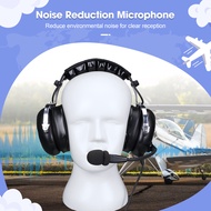 Retevis EHG001 General Aviation Passive Noise Reduction Headset for Pilots