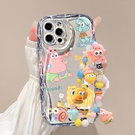 Cute Crab Boss Casing hp iPhone 16 Pro Max iPhone 16 iPhone 16 Plus iPhone 16 Pro iPhone 11 iPhone 7