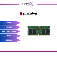 KINGSTON RAM DDR5 5200MHz 8GB / 16GB / 32GB Value RAM Non-ECC SODIMM