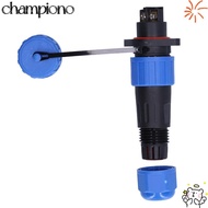 CHAMPIONO Aviation Plug Socket, LP16 Flanged Waterproof Connector, Aviation Socket IP68 Heavy Duty S