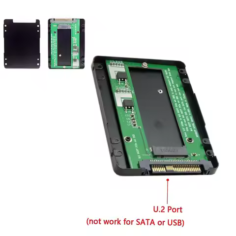 SFF-8639 U.2 to NVMe M.2 M-Key NGFF PCIe SSD for Case Enclosure Converter Adapter PCIe M2