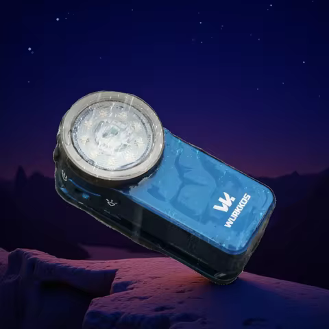 Wurkkos HD03 680LM USB C Rechargeable Pocket Flashlight Spot and Flood Portable EDC RGB Torch with M