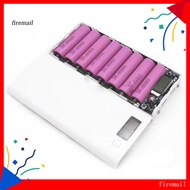 [FM] Portable 18650 Battery Charger Case Holder DIY Empty Power Bank Box Shell Kit