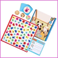 Math Learning Toys Tabletop Board Games for Farmhouse Animal Kingdom Math Games for Elementary Class