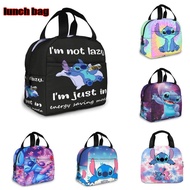 Stitch Insulated Lunch Bag Thermal Lunch Box For Kids School Lunch Box Student Lunch Bag School Snack Box Travel Outdoor Lunchbox Gifts