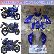 YAMAHA R15 V3 YZF BK6-F0000-30-P0 B2S4 100% ORIGINAL YAMAHA BODY COVER SET FREE STICKER GP BLUE 🔥REA