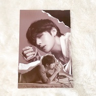 Fanmade mini poster / binder cover deco bts taejin