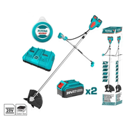 TOTAL เครื่องตัดหญ้า ไร้สาย 40 V พร้อมใบตัดหญ้า และ สายเอ็นตัดหญ้า รุ่น TSTLI202521 / TSTLI20018