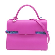 粉紅色 牛皮 Delvaux Tempete PM 肩背包【Delvaux 德爾沃】