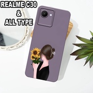 G59 - Pro Camera Case REALME C30 - GIRL'S motif - REALME C30 silicone - REALME C30 softcase - flexib