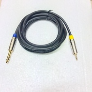 3.5mm to 3.5mm Aux Audio Cable and 6.5mm trs to 3.5mm canare Cable 3m
