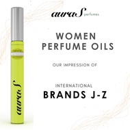 auraS perfume -Ladies Perfume Oils (BRANDS J-Z)|Long lasting women fragrance Roll On oil collections