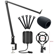 Universal Microone Stand Adjtable Boom A Stands B Condenser Bracket for Blue Yeti BM800 Recording Studio Live Streaming