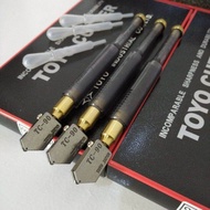 pisau pemotong kaca Toyo TC 90 pisau pemotong kaca asli Jepang alat pemotong kaca alat pemotong kaca