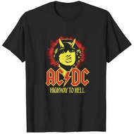 AC/DC Highway to Hell Graphic T-Shirt Retro Trend Update 70s-90s Printed S-5XL