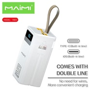 พาวเวอร์แบงค์ MAIMI MI83 50000mAh ชาร์จเร็วPD30W ความจุใหญ่ powerbank fast charge type c output แบตเ