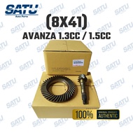 Gear SET / CROWN WHEEL PINION (8X41) TOYOTA AVANZA 1.3CC / 1.5CC [41309-BZ050]