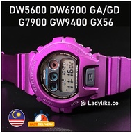 GSHOCK Band and Bezel: DW5600 DW6900 GA/GD G7900 GW9400 GX56 VELVET PURPLE BNB JELLY [Replacement Wa
