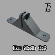 Ikea Skadis Feet Pegboard ขาตั้ง Pegboad Ikea Skadis ไม่ต้องเจาะ