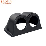 BAOLUN   Double Dual Gauge Pod 52mm Hole Cup Car Gauge Pod Gauge Cap Cup Dash Pod Mount Holder Plast