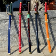 🎉Local🎉Zoro One Piece Sword Katana 104CM Wooden Shanks Slime kinemon Samurai Pedang Toys Japanese An