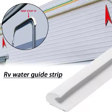1 /2/3/5/10M For FIAMMA DRIPSTOP Caravan Motorhome Rain Guard Drip Stop Camper Van Gutter Parts Rv C