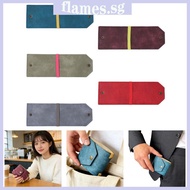 FL Leather Cash Wrap Wallet Cash Holder for Men Mens Leather Wallet with Money Clip