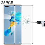 全城熱賣 - 適用於 Huawei Mate 40 Pro 25 PCS 3D曲面全屏鋼化玻璃膜