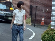 Ophelia doll puff sleeve top เสื้อยืดแขนตุ๊กตาจาก I AM I AM